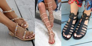 Sandale Dama cu Talpa Joasa - Comanda Online